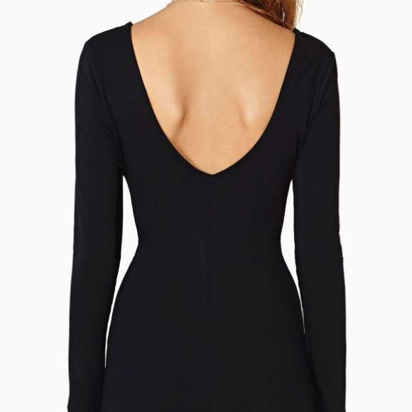 Black Nasty Gal 'Knot Over You' Dress - Picture 2 of 4