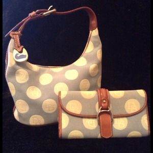 Dooney and Bourke purse and matching wallet