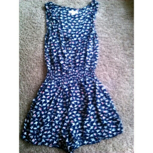 Summer sparrow romper