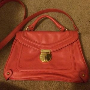 coral Charlotte Russe bag
