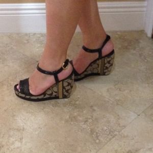 Coach wedge.... Price is firm