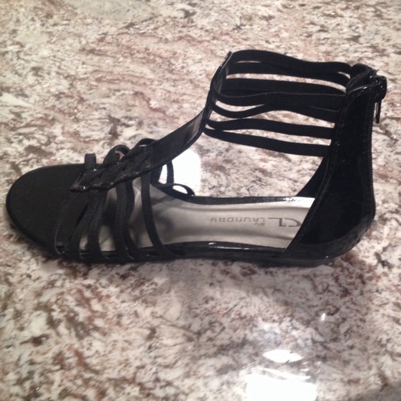 CL by Laundry Black Sandals....🌷🌷