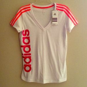 NWT Adidas V-Neck Shirt