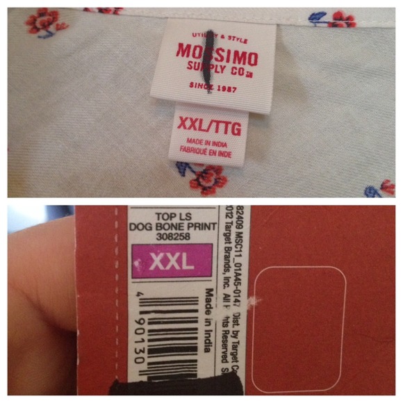 Casual Button-Up Shirt in Vintage Print - Picture 4 of 4