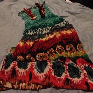 Silky sundress/ coverup