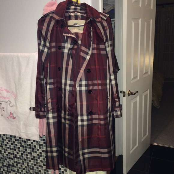 Authentic Burberry rain coat