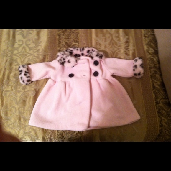 Infant pink Peacoat