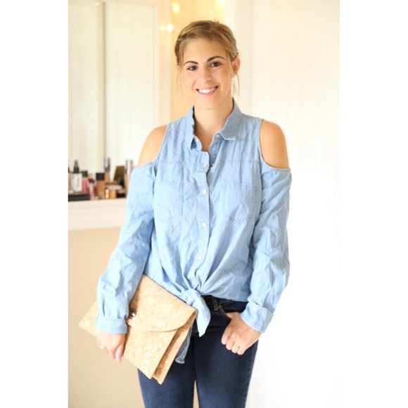 Forever 21 Tops - Chambray Shirt!
