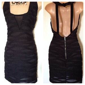 Foreign exchange black dress