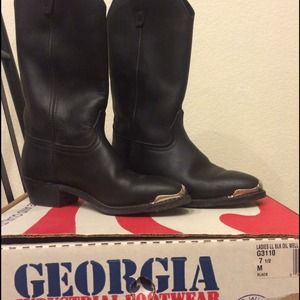 *SOLD* Georgia Industrial boots size 7.5