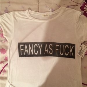 Fancy As Fuck Carolina Brandy Melville Brand NWT