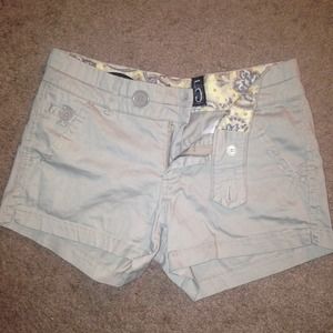 Sleek Khaki Shorts