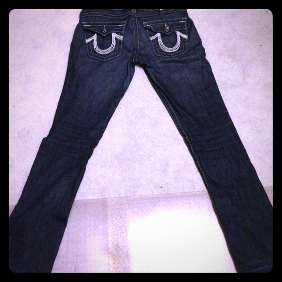 ❗Reduced❗Dark true religion straight jeans