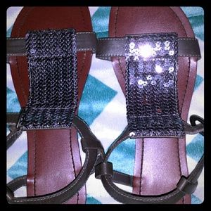 SOLD - Sequin Gladiator Sandles