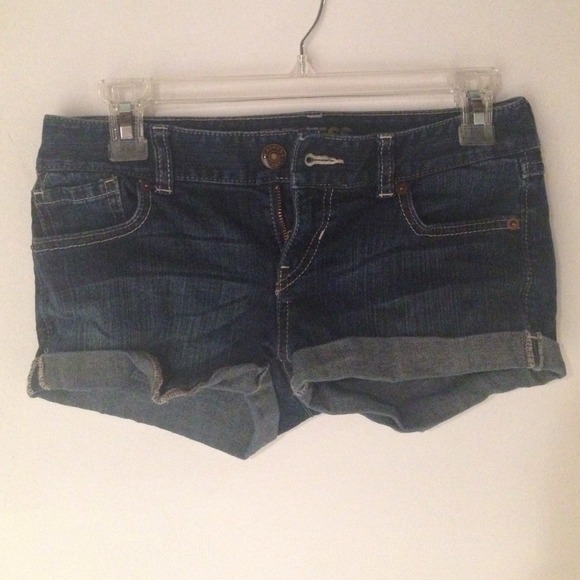 Express denim shorts