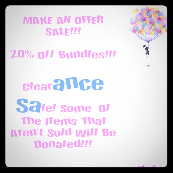 Clearance Sale!!!