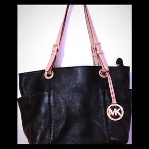 MICHAEL Michael Kors Black Jet Set Tote
