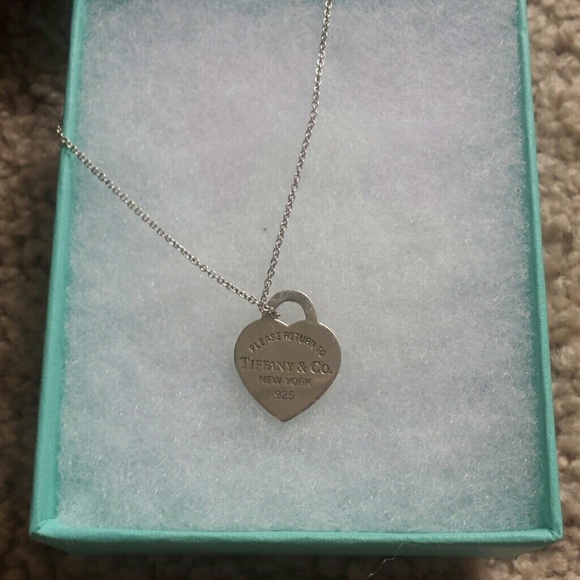 Tiffany&Co. Heart Charm Necklace
