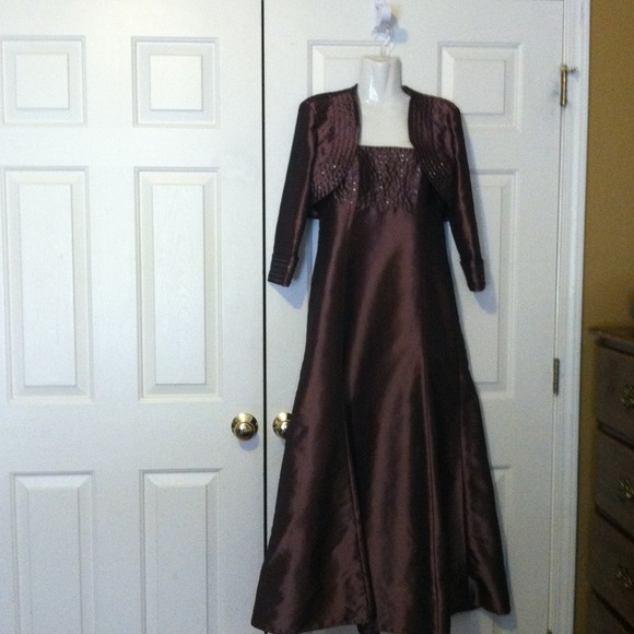 Formal Gown & Bolero Jacket