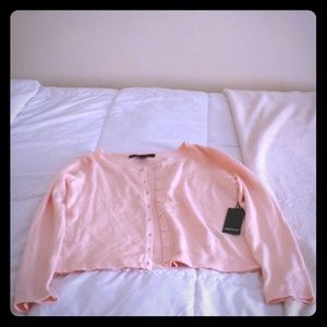 Light pink cardigan