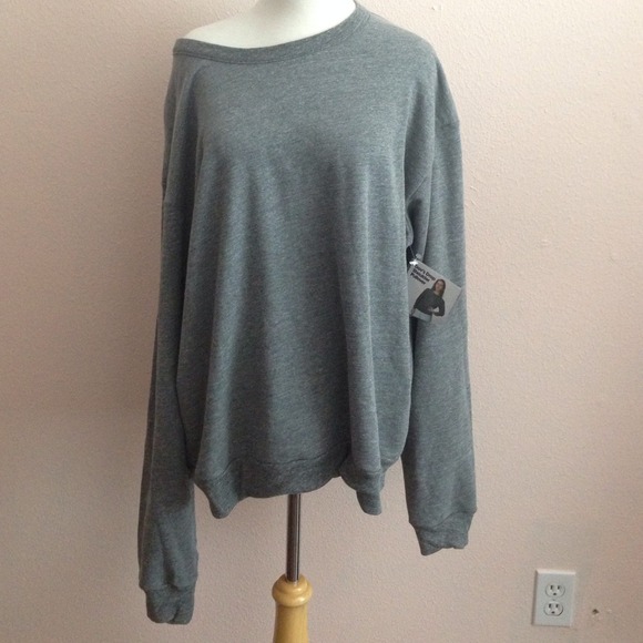 American Apparel Drop Shoulder Sweatshirt