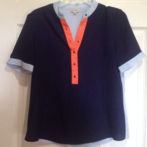 Size s Cremieux color block top-looking to trade!