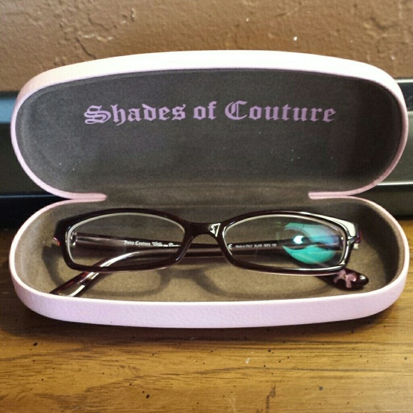 Juicy Couture frames with case