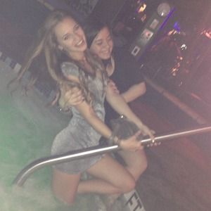 Grayish/silver H&M zip up bodycon club dress