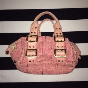 Franco Sarto Pink Tweed Purse