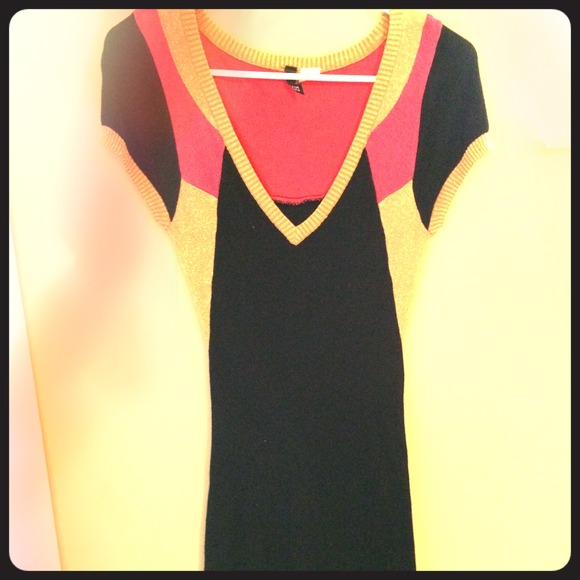 Long sweater dress by H&M.