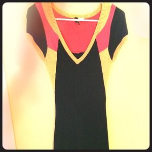 Long sweater dress by H&M.