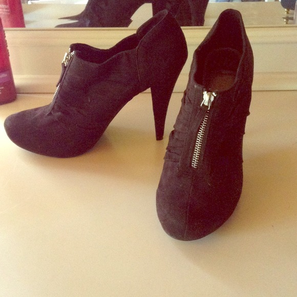 Black booties