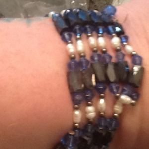 Wrap around magnetic bracelet