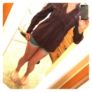 Elle brand purple top