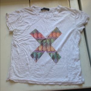 BRANDY MELVILLE Carolina Pineapple X Top