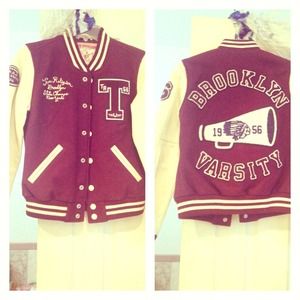 True Religion Letterman Jacket