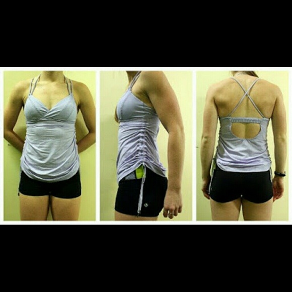 SOLD******* Lululemon Integrity Hot Tank size 8 - Picture 4 of 4
