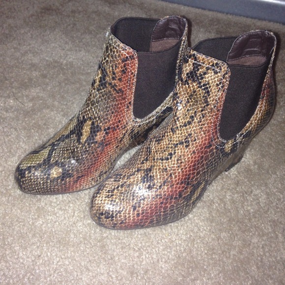 Rampage snake skin boots