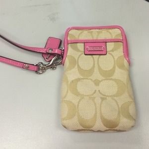 Coach wristlet