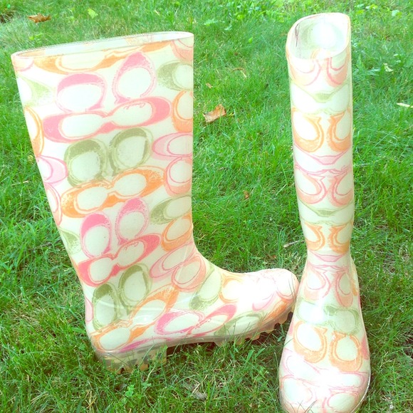 Auth coach rain boots