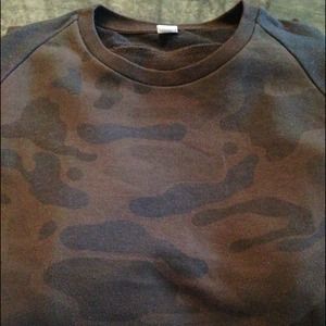 MENS Black &Brown Camo Sweatshirt