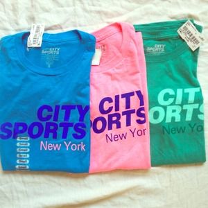 3 City Sports Classic Tee's - super soft