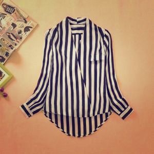 Strip shirt brand new