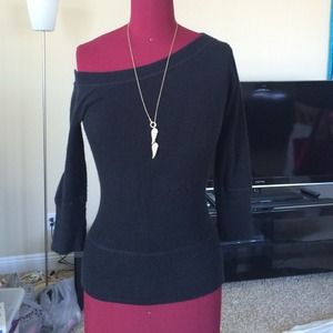 Off Shoulder Sweater