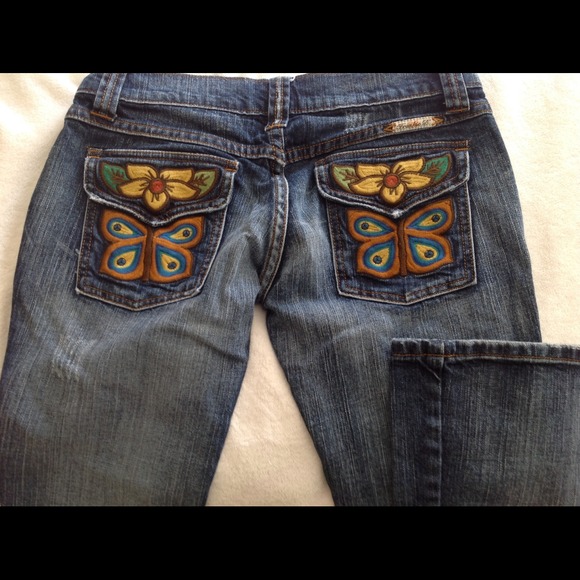 SOLD Frankie b jeans use two times. Too small for - Picture 1 of 4