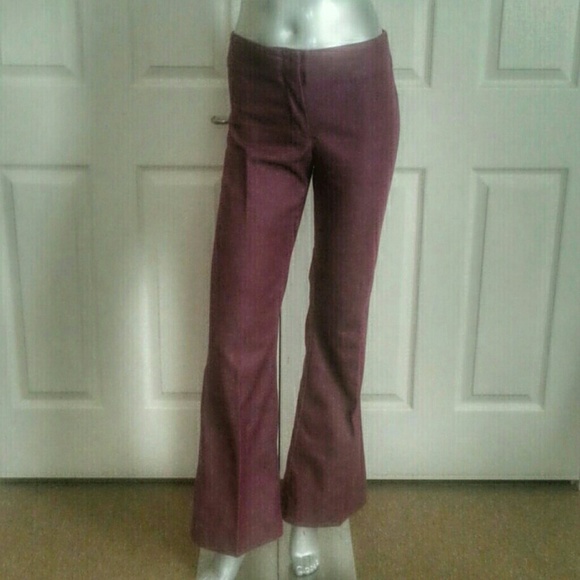 SOLD Vintage Purple Flares~Hennes Col - Picture 2 of 4