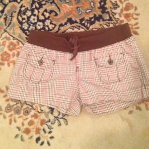 Plaid shorts