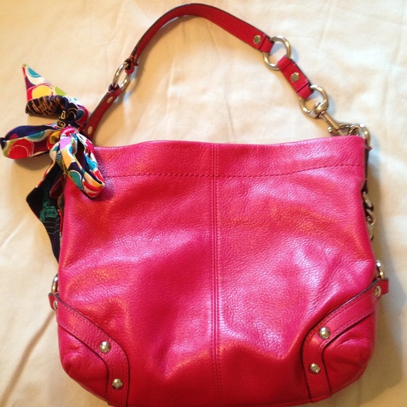🎀Sold in bundle🎀 Authentic pink coach purse! 🎀