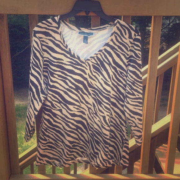 Zebra print shirt