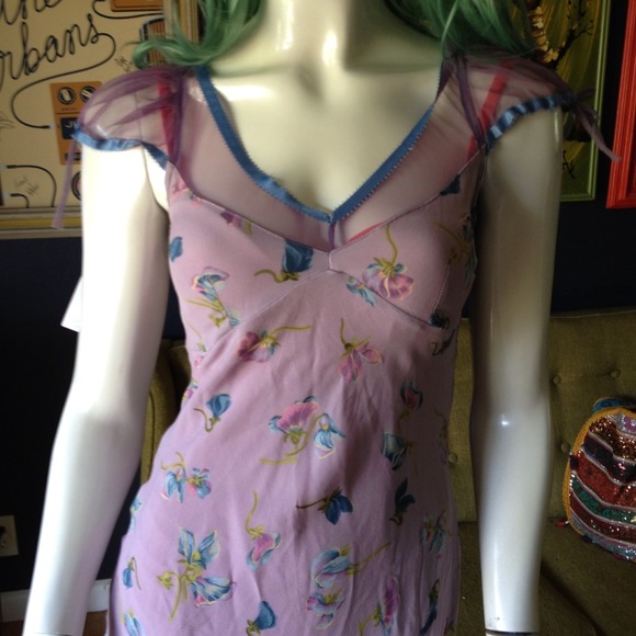 SOLD Betsey Johnson  Floral Maxi Dress $10 PP